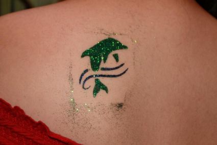 Glitter Fish Tattoo Picture